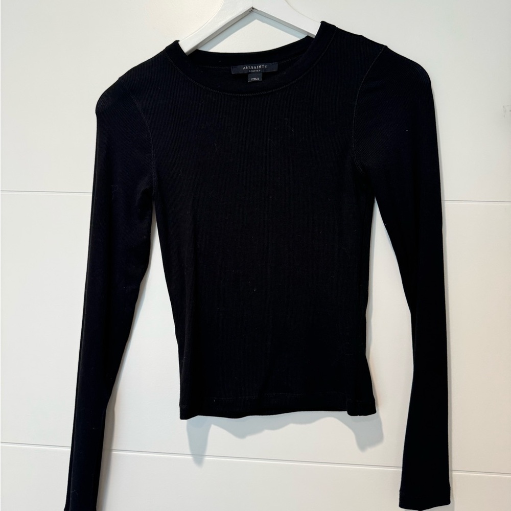 All Saints Long Sleeve Tee